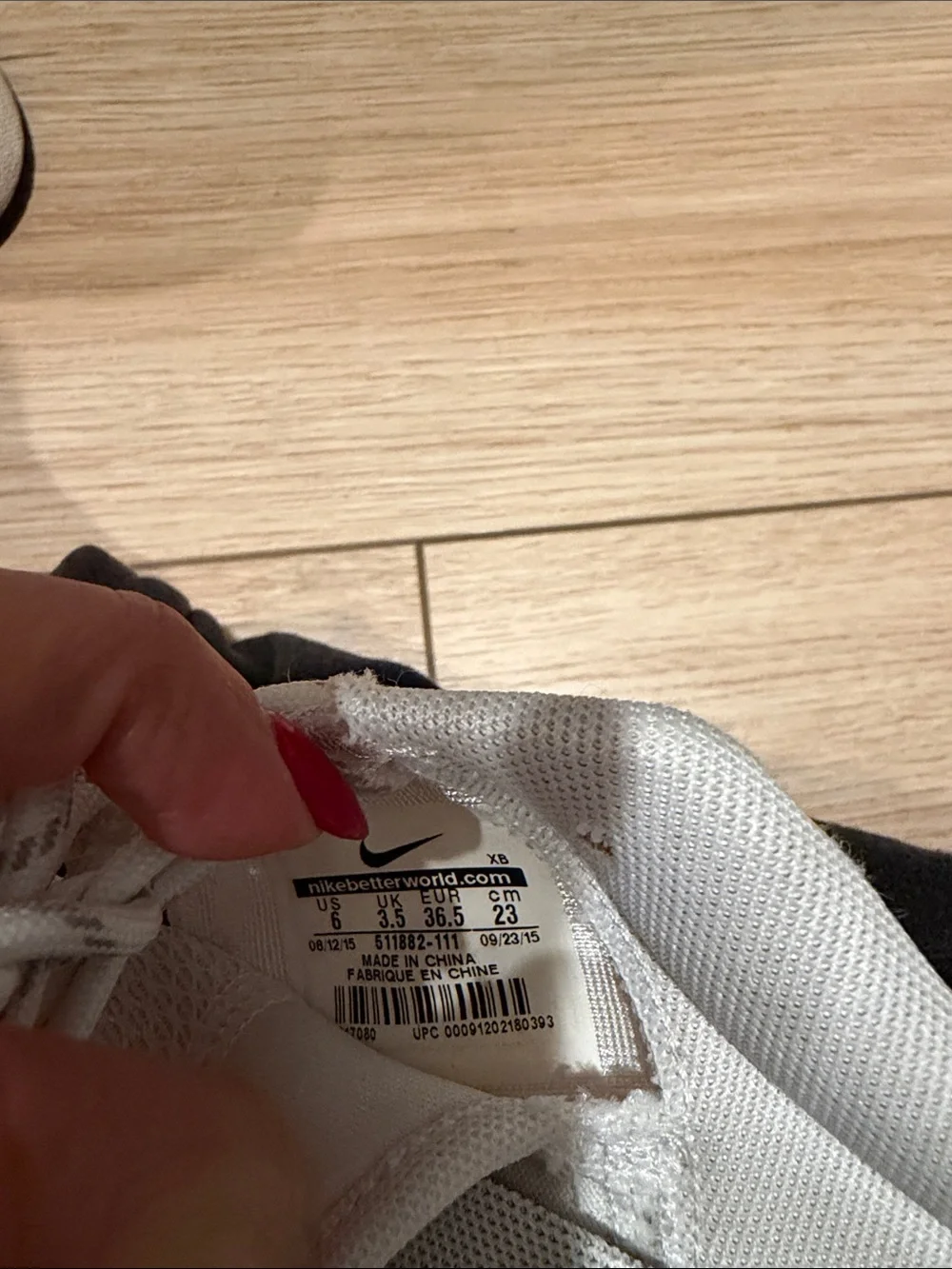 Nike Off-White Mesh Running Shoes